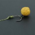 Hirisi 50pcs PTFE Coated High Carbon Stainless Steel Barbed Fish Hook With Eye 8021 Fishing Accessories.