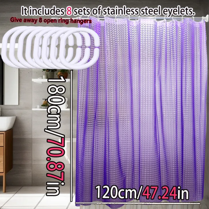 3D%20Mysterious%20Purple%20Clear%20and%20Transparent%20Bathroom%20Partition%20Curtain,%20High%20Appearance%20Horizontal%20Decorative%20Curtain%20-%20Image%203