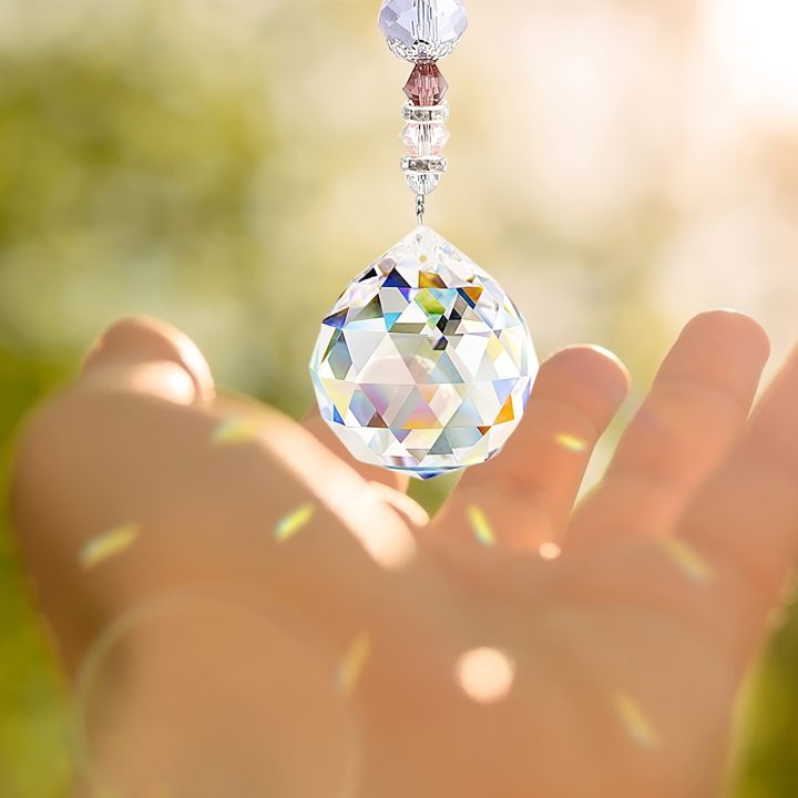 4%20Pcs%20Window%20Crystal%20Suncatcher%20Hanging,%20Crystal%20Ball%20Prism%20Pendant%20Suncatcher%20Rainbow%20Maker%20with%20Chain%20for%20Garden%20Wedding%20Chris%20-%20Image%206