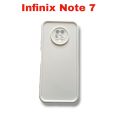Infinix Note 7 Rimless Design Case Matte Scrub Hard PC Shockproof Back Cover Framless. 