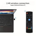 Universal Air Mouse Wireless Mini Keyboard Remote Control MX3 2.4G IR Learning Remote Control For PC Android TV Box Smart TV. 