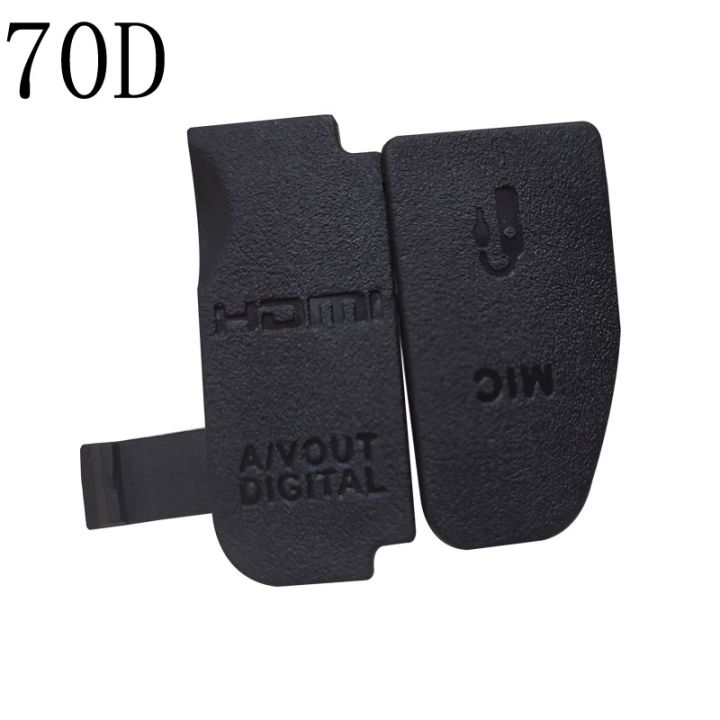 1set%20New%20USB/HDMI-compatible%20DC%20IN/VIDEO%20OUT%20Rubber%20Door%20Bottom%20Cover%20For%20Canon%20EOS%205D%206D%207D%205D3%20600D%2070D%20400D%20450D%20550D%20Camera%20-%20Image%203