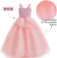Good Witch Glinda Costume Pink Dress With Crown Magic Wand And Gloves For Wicked Girls Halloween Cosplay Birthday Prom Outfits. 