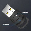 Wireless Game Audio Headphone Adapter Receiver for PS5 PS4 Game Console PC Headset USB Dongle Bluetooth 5.0 Audio Transmitter.