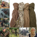 Camouflage Netting Tactical Mesh Net Camo Scarf Sports Hunting Shooting Wild Photography Airsoft Sniper Mesh Hiking Scarves AK47. 