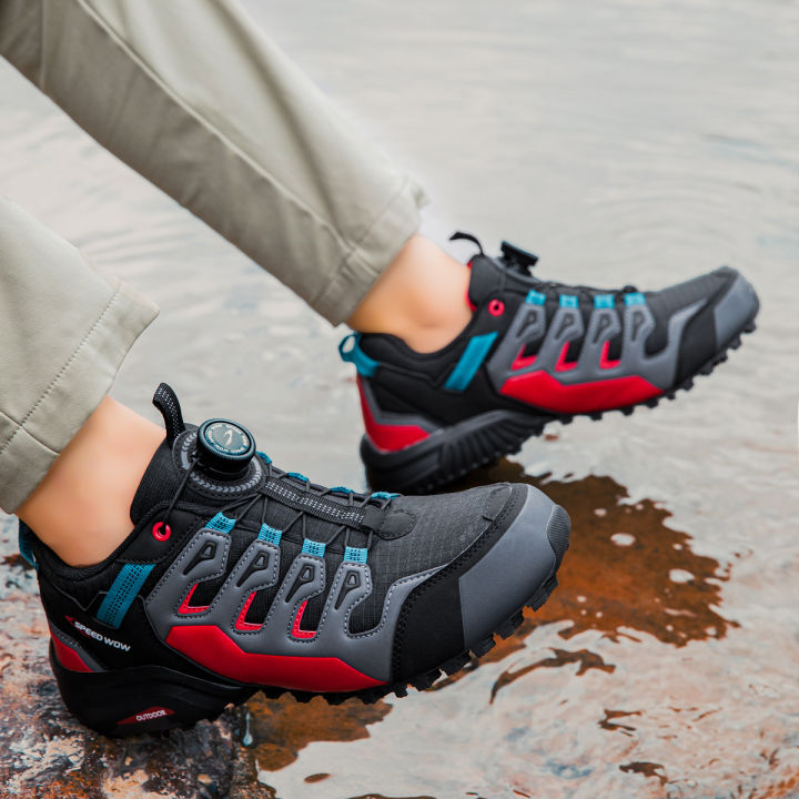 HIKEUP%20Men's%20Hiking%20Shoes%20Suede%20Leather%20Outdoor%20Shoes%20Wear-resistant%20Men%20Trekking%20Walking%20Hunting%20%20Sneakers%20-%20Image%203