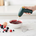 Electric mixer, milk frother, handheld egg beater, portable beverage coffee machine, cake cream machine, kitchen batter mixer. 