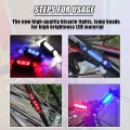 Bicycle Tail Light USB Rechargeable Mountain Cycle Rear Light Waterproof Bike Light Warning Lantern Bike Lamp. 