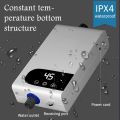 5500W Instant Water Heater 220V Portable Electric Heaters for Bathroom Hot Water Shower and Home Kitchen Heating. 