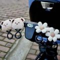 Stroller Hook Multi-functional Woolen Bear Stroller Hook Mother and Baby Backpack Storage Hook....