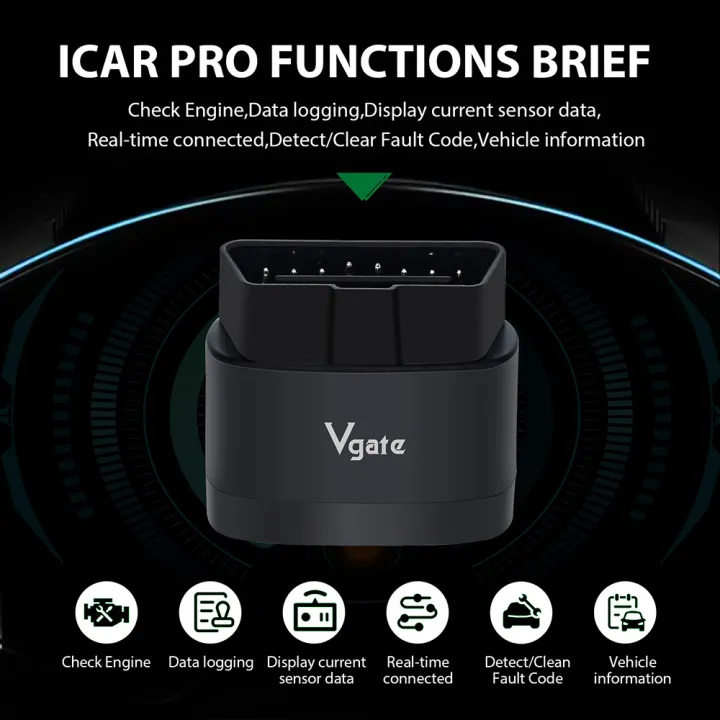 Vgate%20iCar%20Pro%202S%20OBD2%20Diagnostic%20Tool%20ELM327%20Bluetooth%205.2%20Auto%20Scanner%20Support%20Android/IOS%20V2.3%20Auto%20Scanner%20-%20Image%202