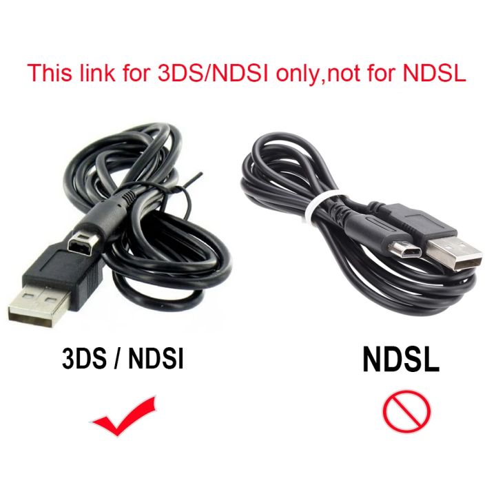 10pcs%20DSi%20USB%20Charger%20Cable%20Charging%20Data%20SYNC%20Cord%20for%20%20DSi%20NDSI%203DS%202DS%20XL/LL%20New%203DSXL/3DSLL%202dsxl%202dsll%201.2m%20Cord%20-%20Image%202