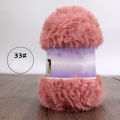 200g Imitation Fur Yarn for Knitting Handmade Slippers, Warm Sweaters, Scarves, and Hats. 