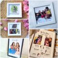 Customize Glass photo frame with your picture and text. 