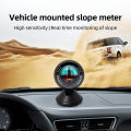 HD High-Precision Car Compass Inclinometer Slope Meter Vehicle Declinometer Gradient Finder Tool Car Accessories. 