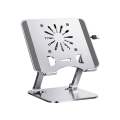 Adjustable Laptop Stand with Cooling Fan, Ergonomic Multi-Angle Laptop Stand, Compatible with MacBook, Air, Pro, Dell XPS, Alienware All 11-17.3 inch Laptops. 