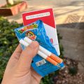 Photo Prop Gng Device  1 Smoking case 2 pipes 5 bubble water Funny Cigarette Bubble Machine Box Toy Outdoor. 