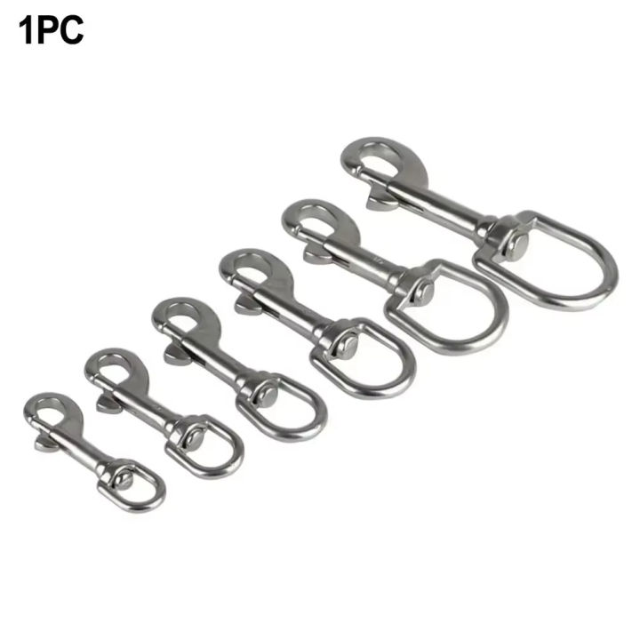 DIZETION%201PC%20316%20Stainless%20Steel%20Swivel%20Eye%20Bolt%20Spring%20Snap%20Hook%2065/72/82/91/100/126mm%20Marine%20Diving%20D%20Ring%20Snap%20Hooks%20-%20Image%203
