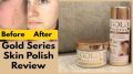 Gold series 24k skin polish bleach set. 