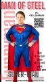 Superman 3d Muscle padded costume set clothing set for kids. 
