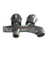 Double bib cock tap faucet brass premium quality bathroom kitchen washroom. 