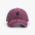 Cute teddy bear baseball cap, retro style, men's and women's adjustable outdoor travel hiking duckbill cap. 