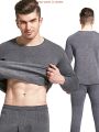 Thermal Underwear Winter Long Johns Men's Keep Warm Tops + Pants Set Thick Clothes Comfortable Thermo Underwear Sets. 