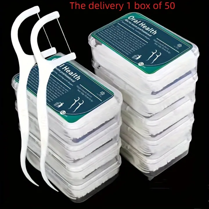 50pcs%20Dental%20Floss,%20Deep%20Cleaning%20Dental%20Floss%20For%20Proper%20Oral%20Care,%20Portable%20Disposable%20Dental%20Floss%20Picks%20For%20Travel%20Daily%20Lif%20-%20Image%205