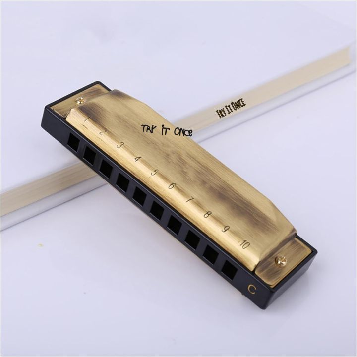 Swan 10 Hole Harmonica Adult Students Beginners Learning Professional Key of C Type Tone Musical Instruments

Educational Diatonic