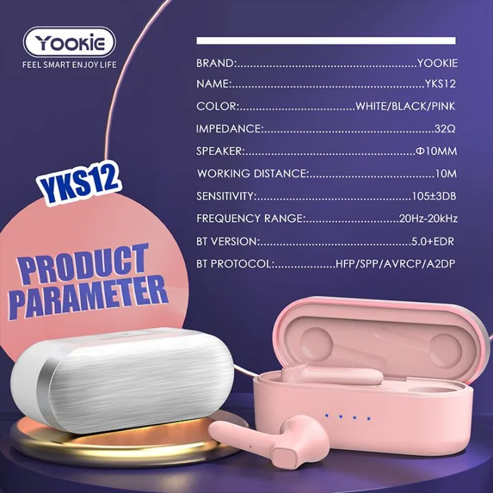 Bluetooth%20Earbuds%20YOOKIE%20YKS12%20Stereo%20Sports%20Headset%20Mini%20Wireless%20Earbuds%20By%20Alkaram%20Communication%20-%20Image%205