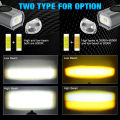 XSTORM H4 LED Projector Lens Headlight Bulbs 12000LM 6000K BA20D Motorcycle Lights 3570 Chips Headlamp Fog Light With Fan.