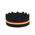 Oval Double Sides Magic Twist Hair Brush Sponge Brush Big Holes Barber Sponge Brush Twist Hair Afro Curl As Hair Care Tools.