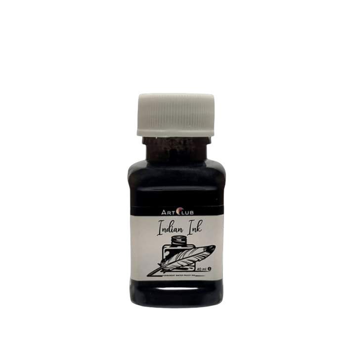 Indian Ink For Calligraphy & Drawing 40ml