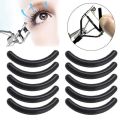 10Pcs Replacement Eyelash Curler Refill Silicone Pads Makeup Curling Styling Tools Eyelash Curler Replacement Pads.