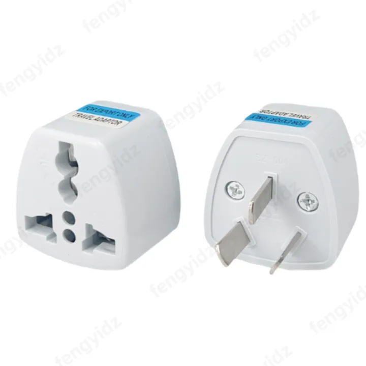 New Universal Power Adapter Travel Adaptor 3 pin AU Converter US/UK/EU ...