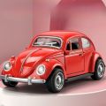 Inertia Alloy Bug Car Toy for Boys Realistic Children's Vehicle Model  Simulation Beetle. 