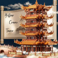 Yellow Crane Tower microparticle building blocks assembling toys Chinese style building model decoration. 