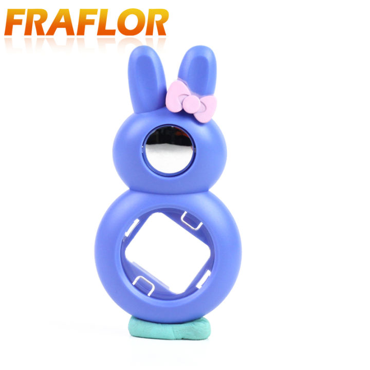 Self-Portrait Mirror Close-Up Lens for Instax mini7s Mini 8/8+ Mini9 MiniKT Instant Film Camera Lovely Rabbit Blue Pink