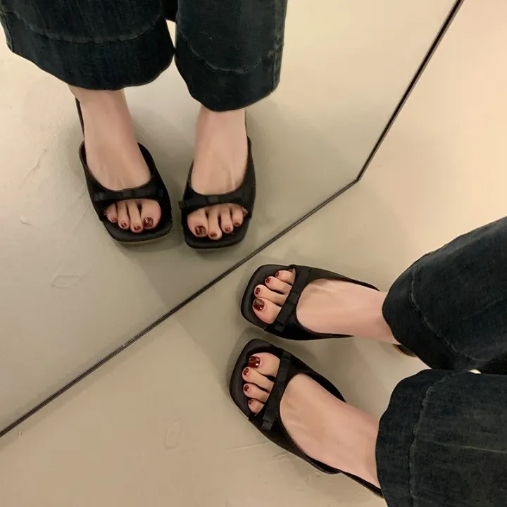 Women'S%20Fashion%20Square%20Toes%20Slippers%20Open%20Toe%20Comfort%20Sandals%20Slippers%20Casual%20High%20Heels%20Slipper%20Flip%20Flops%20for%20Women%20Trend%203344%20-%20Image%202