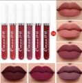 CmaaDu 6 Pcs Set Liquid Matte Non-Stick waterproof Lipstick Set. 