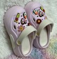 New Premium EVA Rubber High Heel Crocs With Cute Charms Ultra Comfortable & Durable Cushioned For Girls & Ladies. 
