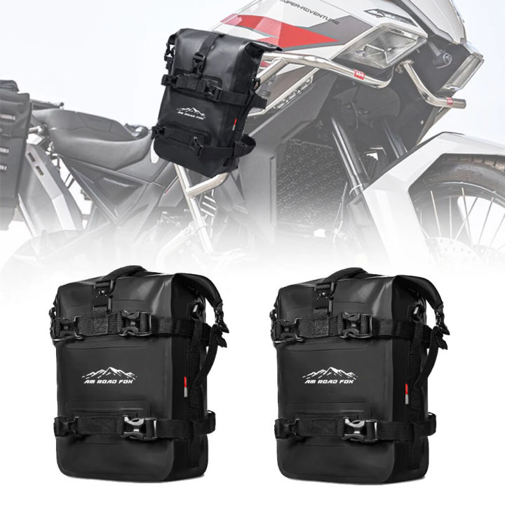 MOUNTAIN HAWK For BMW ADV For HONDA NC750X CB500X Motorcycle Frame Crash Bars Waterproof Bag Bumper Repair Tool Placement Bag
