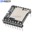DIYUSER DFPlayer Mini MP3 Player Module V3.0 16P TF Card U Disk DF Player Audio Voice Module Board. 