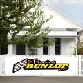 60x240cm Dunlop Auto Parts Banner Flag Car Truck Motor Parts Accessories Banner Garage Outdoor Decoration Tapestry Poster. 