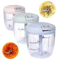 900ML Chopper With 5 Sharp Blades | Food Processor | Chopper  / Speedy Chopper / Hand Chopper / Manual Chopper / Hand Cutter / Large Size