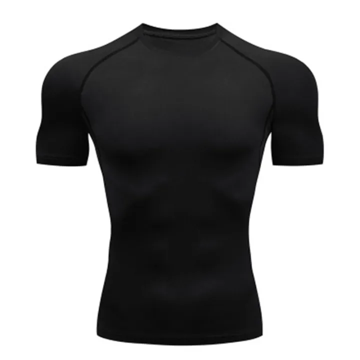Men's%20compression%20running%20T-shirt%20fitness%20tight%20short%20sleeved%20T-shirt%20training%20jogging%20shirt%20gym%20sportswear%20quick%20drying%20-%20Image%203