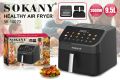 Sokany (SK-10070) 9.5 Litre 2000W Digital Healthy Air Fryer Large Size. 