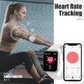 Smart Watch for Men & Women – IP68 Waterproof Fitness Tracker – Sports Watch with Heart Rate & Sleep Monitor – Pedometer & Smart Notifications (WhatsApp, Calls, Messages) – Activity Bracelet for Android & iOS – Stylish & Comfortable Wearable Tech.. 