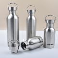 350-2000ml Stainless Steel Water Bottle Single Wall Bottle Large Capacity Big Mouth Flasks with Lid Cycling Drinkware Sports.