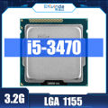 Used Original Intel Core i5 3470 LGA 1155 Processor 3.20GHz 5GT/S 6MB L3 Socket 1155 I5-3470  CPU Support B75 Motherboard. 